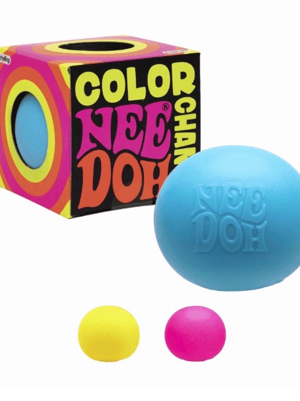 Needoh Color Change Ball - Blue